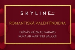 Romantiskā Valentīndiena Skyline Bar